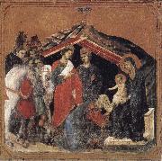 Duccio di Buoninsegna Adoration of the Magi oil painting